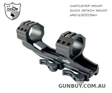 CCOP 30MM OFFSET 1 PIECE PICATINNY QD RAIL MOUNT