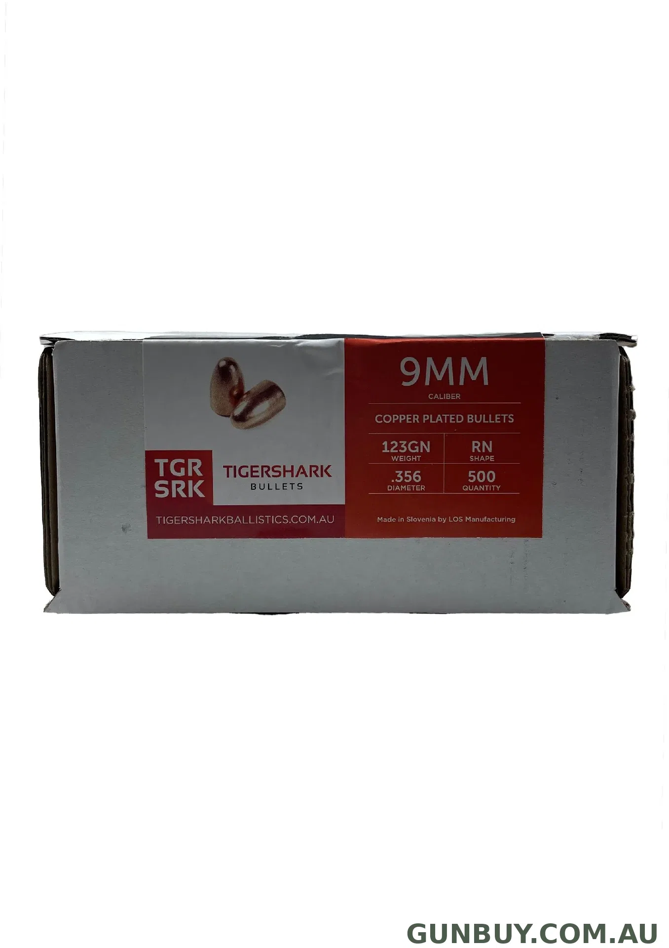 Claremont Firearms TIGERSHARK .356 123GR RN 500PK