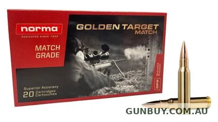 Claremont Firearms NORMA .308 155GR GOLDEN TARGET