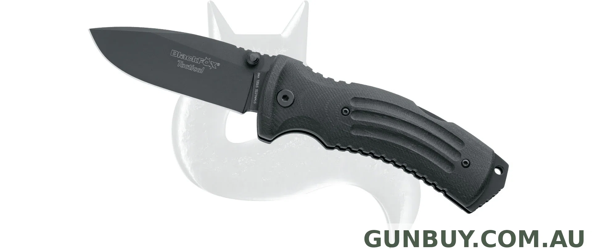 Black Fox Folder Kuma 440C G10