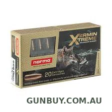 Norma 55GR VERMIN XTREME HP 20PK