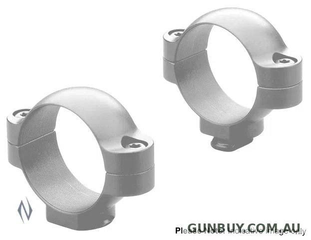 LEUPOLD STD 1" RINGS LOW SILVER