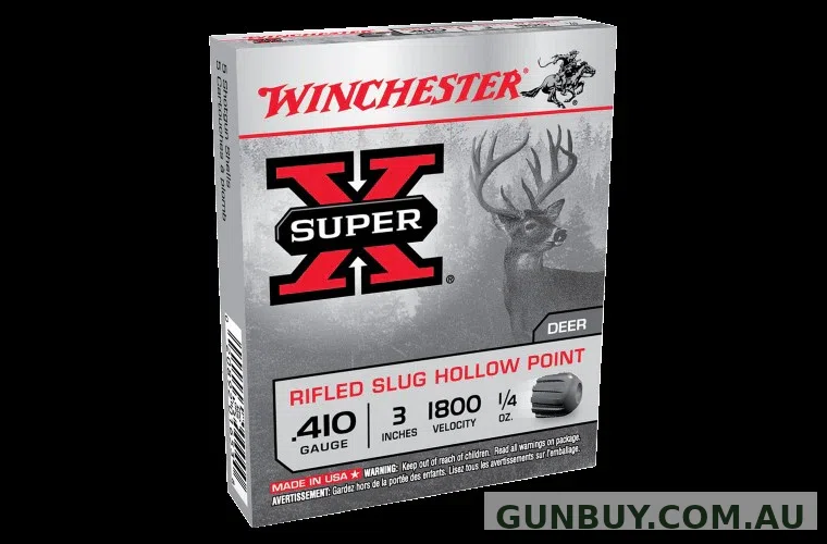 Claremont Firearms WINCHESTER .410 3" RIFLED SLUG HP X413RS5