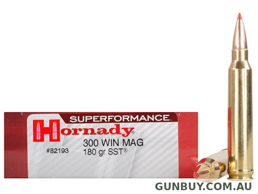 Claremont Firearms Hornady .300win 180g SST 20 Pack