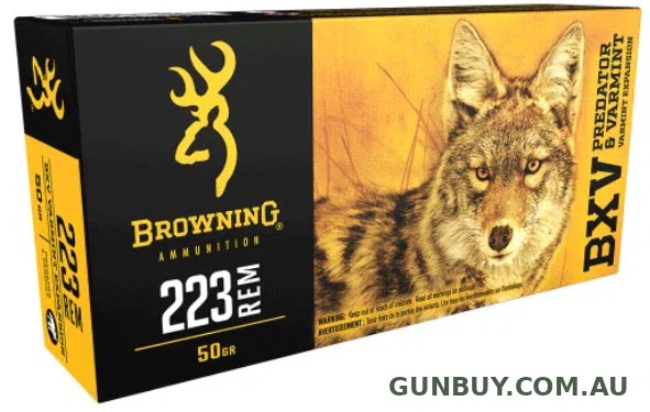 Claremont Firearms BROWNING .223 50GN BXV B192302231