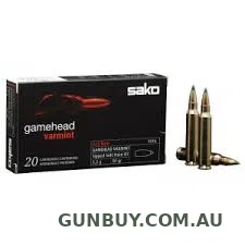 SAKO 6.5CM 140GR GAMEHEAD 20PK