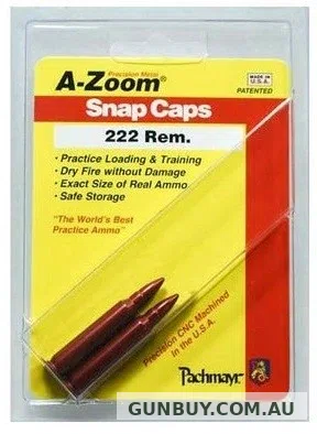 Claremont Firearms A-ZOOM .222 SNAP CAPS
