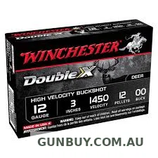 Winchester 12G 3" #00 Buck 12 Pellet
