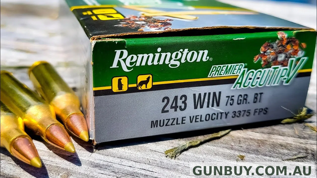 Claremont Firearms REMINGTON ACCU-TIP .243 75GN AMMO 20PK