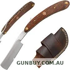 Old Ram Straight Razor D2 Steel With Sheath