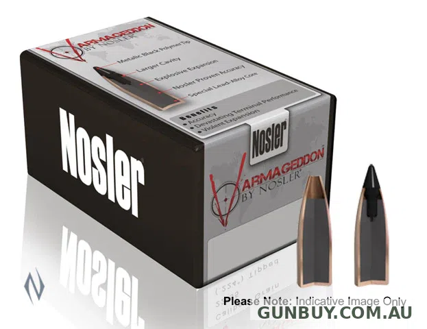 Claremont Firearms NOSLER 308 110GR Tip VARMAGEDDON 100PK NV30110