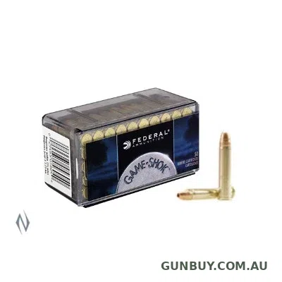 Claremont Firearms FEDERAL GAME-SHOK .22WMR 50GN JHP 50PK