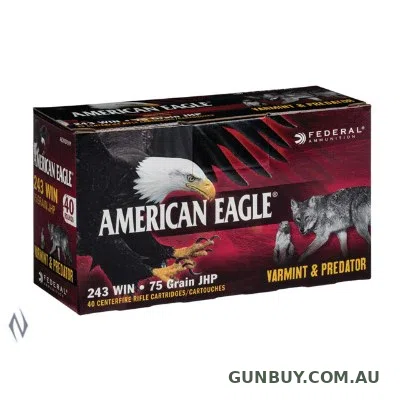 Federal AE 75GN Hollow Point 40 Pack
