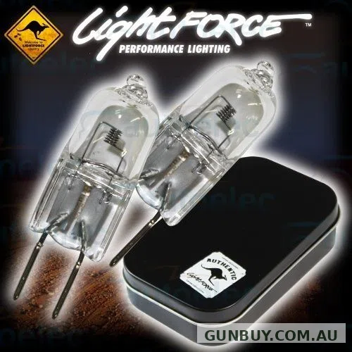 Lightforce Twin Pack Metal Case Bulb 12V 100W