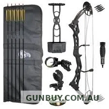Vulture Bow Package Black RH/55LBS