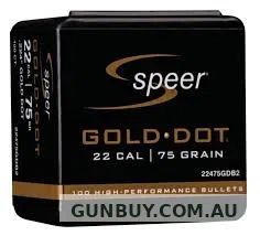 Speer 75gr Gold Dot 100pk