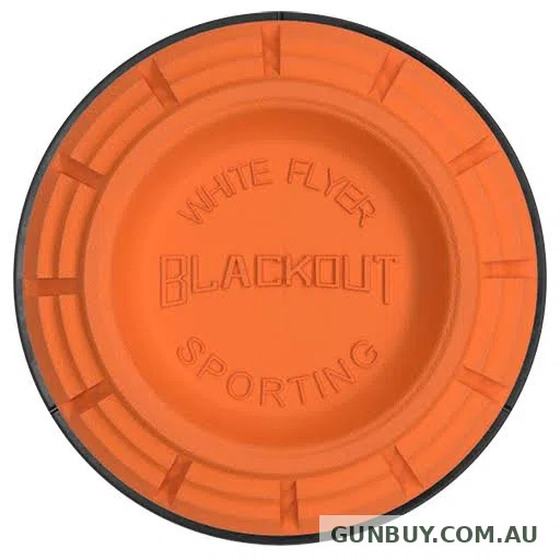 White Flyer BLACKOUT STANDARD ORANGE TOP 108MM