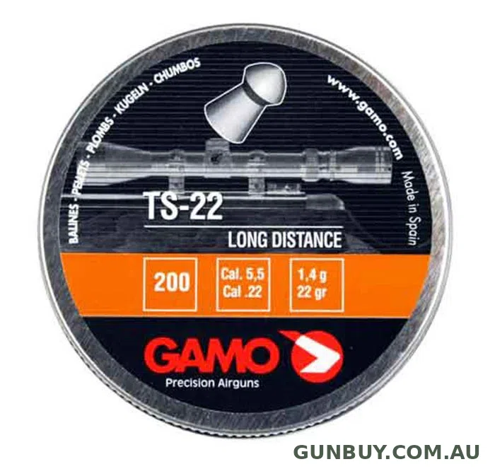 Claremont Firearms GAMO PELLETS .22 TS-22