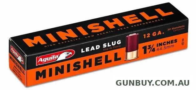 Claremont Firearms Aguila 12g Mini Shell 25g Slug Shot