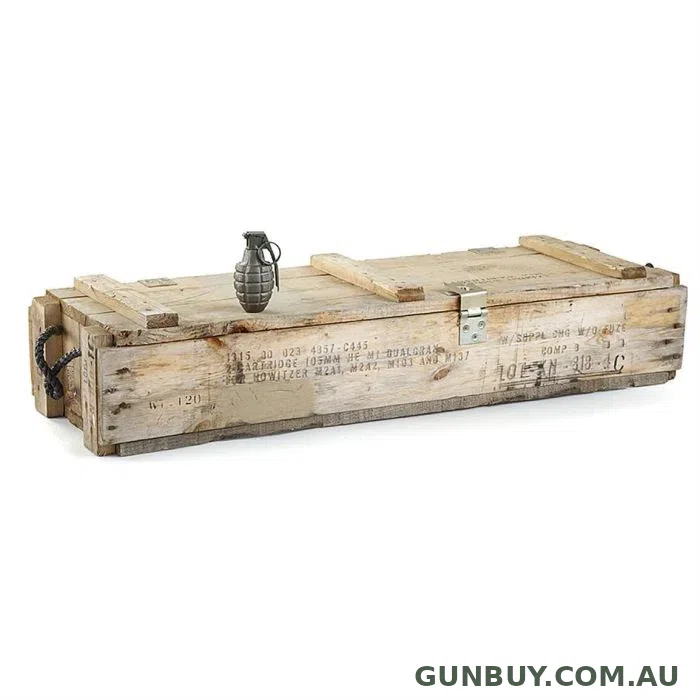 Claremont Firearms 105MM WOODEN AMMO BOX