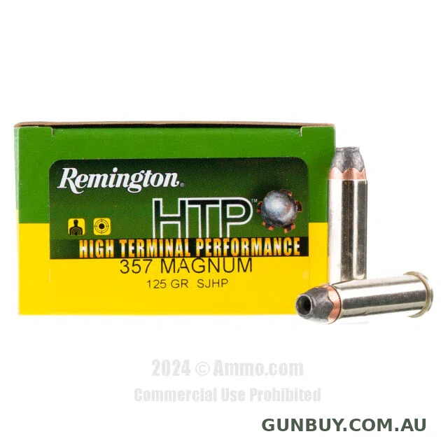 Claremont Firearms REMINGTON .357MAG 125GR SJHP HTP
