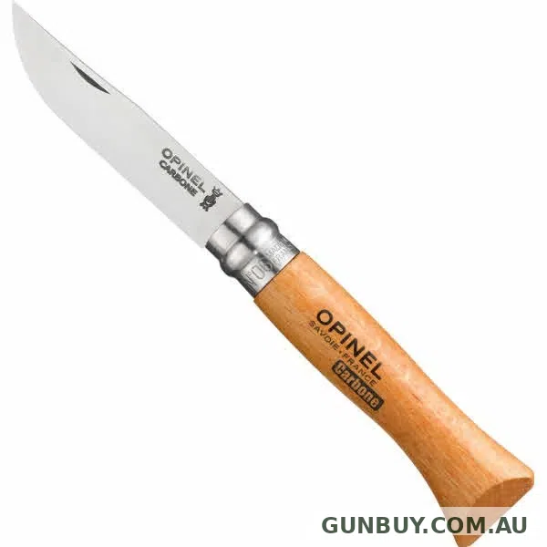 Opinel No 6 Carbon Blade Folding Knife