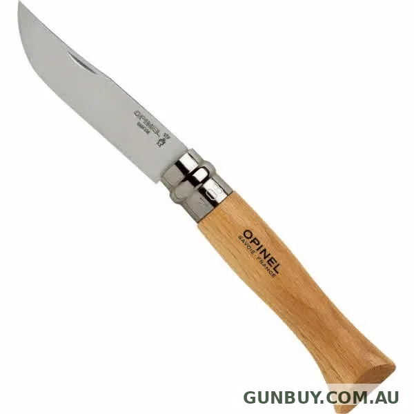 Opinel No 8 Carbon Blade Folding Knife