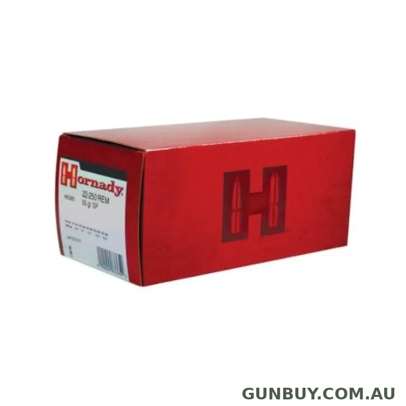 Hornady 22-250 55gr SP
