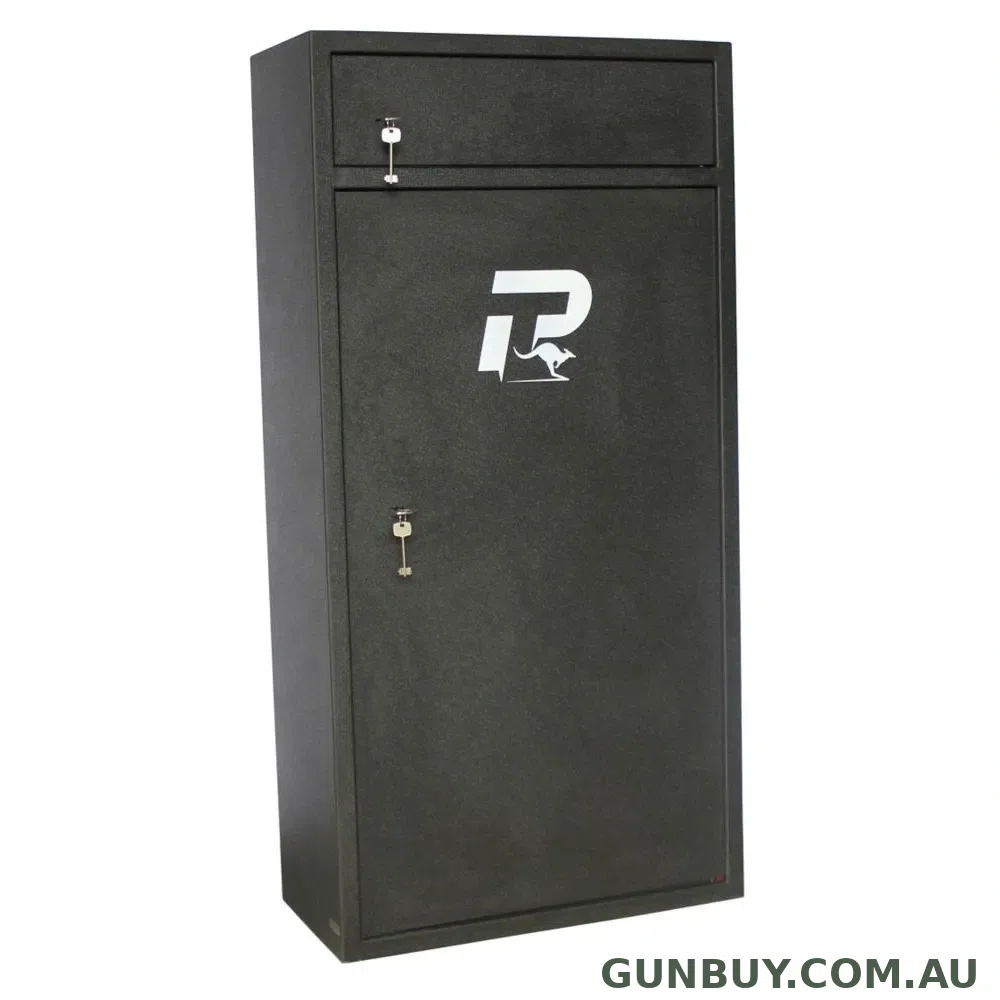 Pro-Tactical Hunter 14 Gun Safe Key Lock with Top Locker