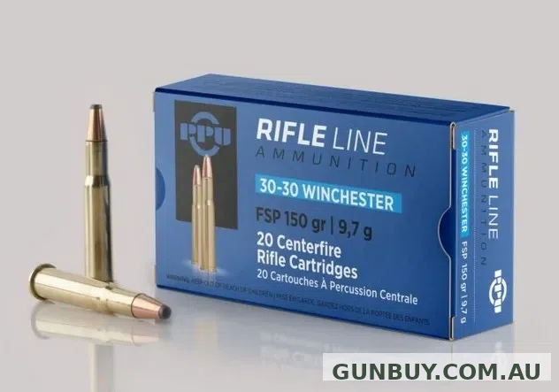 PPU 30-30 Win 150gr FNSP Pkt 20 Point