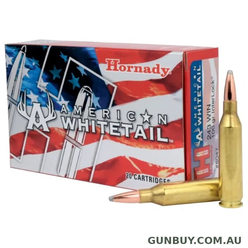Hornady 243 Win 100gr BTSP American Whitetail