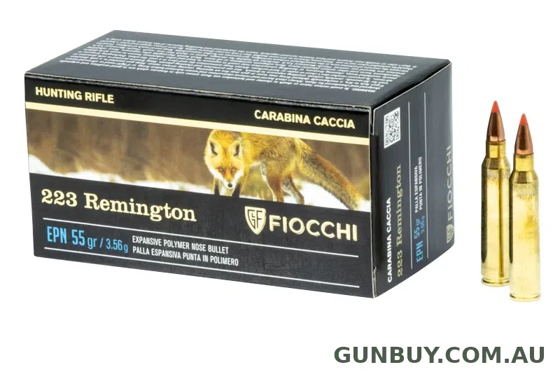 FIOCCHI 223 REM 55GR VMAX 50PK 55GR POLYMER