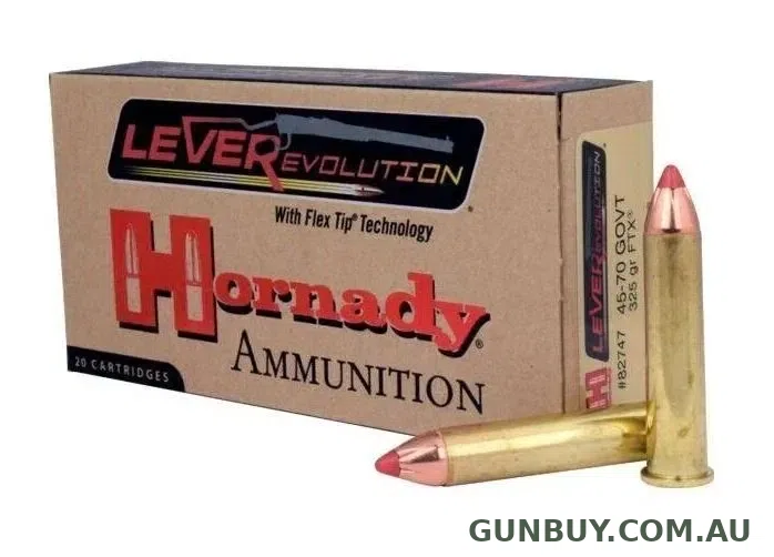 Hornady 45-70 GOVT 325 GR LVREV 20PK
