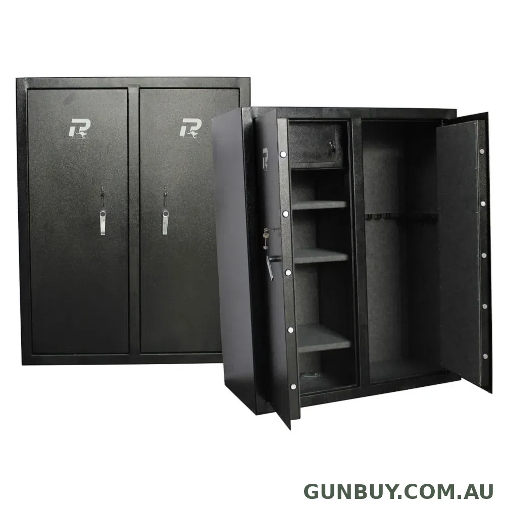 Pro-Tactical Executive 15 Gun Double Door Safe Key Lock