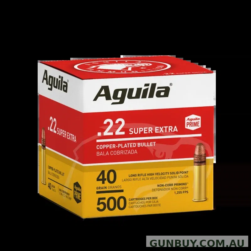 Aguila HV SP 40gr Ammunition (500/box)