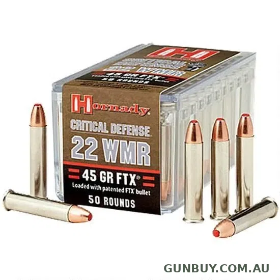 Hornady 22 WMR 45 gr FTX CD