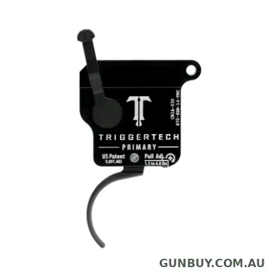 TriggerTech PRIMARY CURVED BLK TOP SAFTEY REM 700 S/ STAGE CLONE