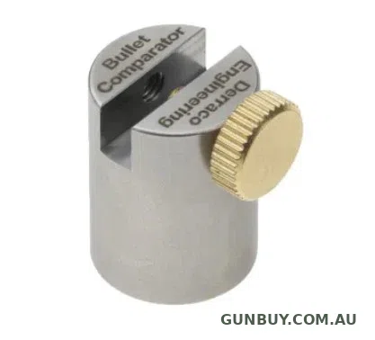 Derraco Engineering bushing holder for Headspace & Bullet Comparators Single screw type