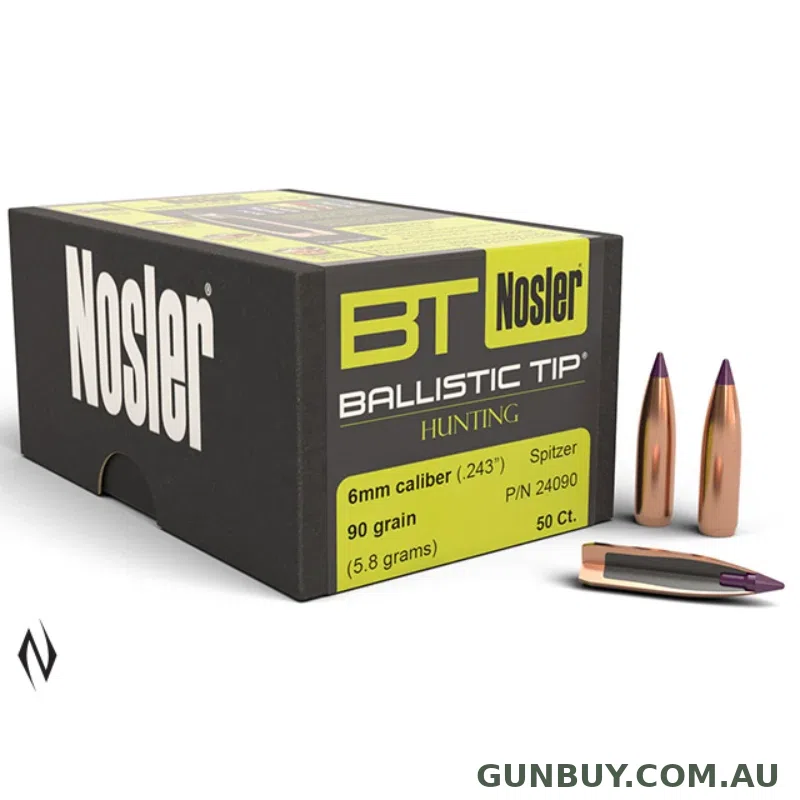 Nosler 243 90gr Ballistic Tip 50pk
