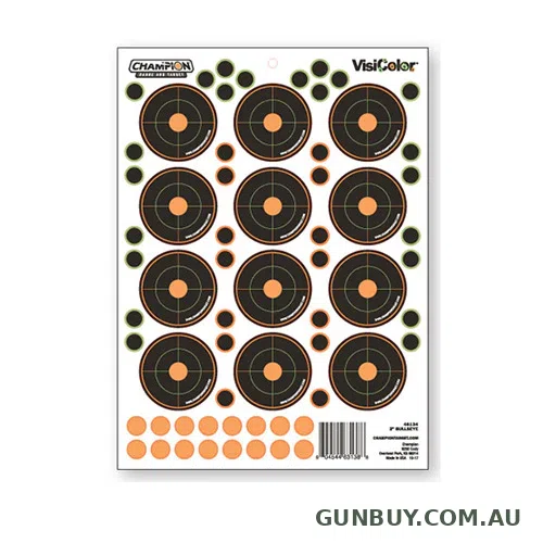Champion Visicolor Adhesive Bullseye 2