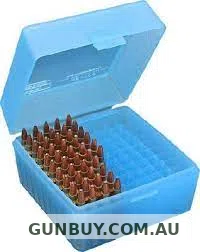 MTM 100 Round Hinged Ammo Box 17 222 M