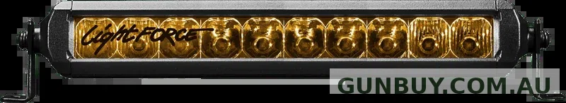 Lightforce VIPER 10 INCH SINGLE ROW AMBER LED LIGHT BAR