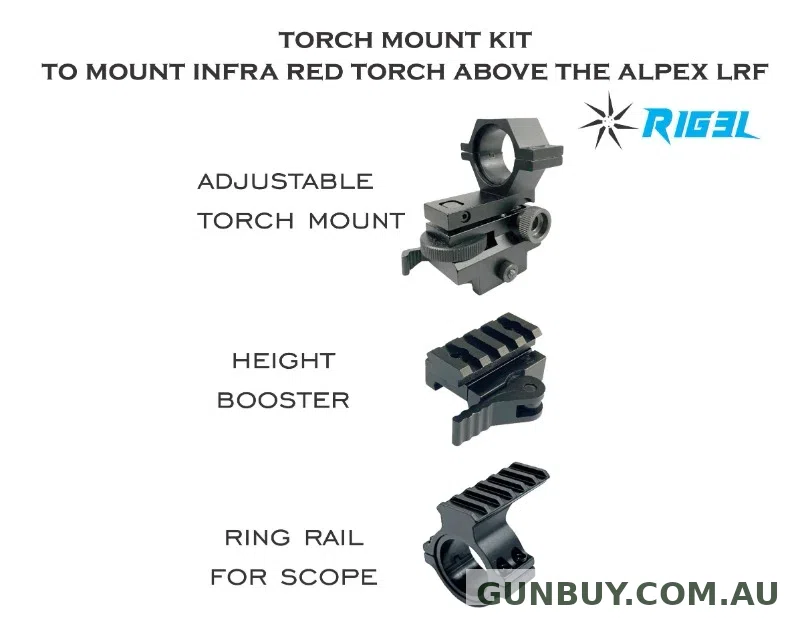 SmartRest Scope Mount for Alpex Package - RALPEX-LRF