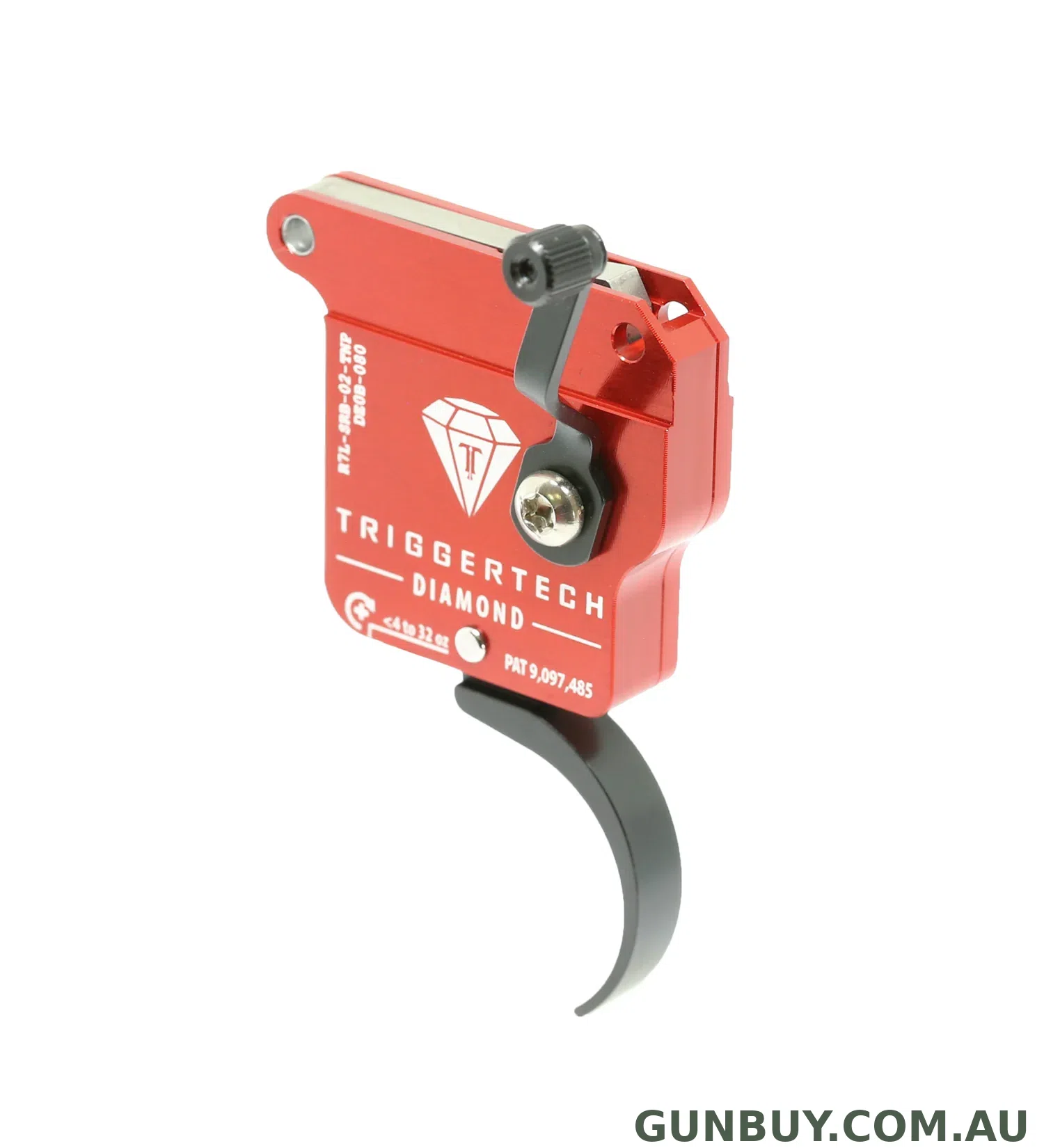 TriggerTech DIAMOND PRO BLK LEFT SAFETY REM 700 LH SINGLE STAGE