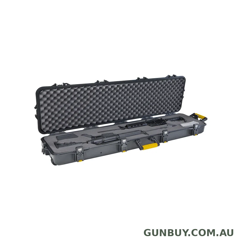 Plano All Weather Scoped Double Rifle Case - Key Lockable