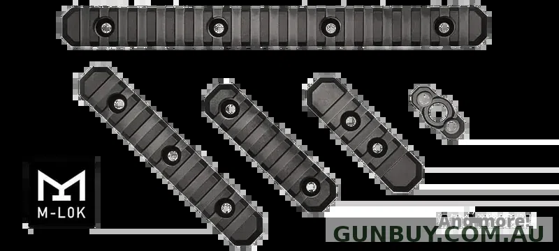 Cadex M-LOK Aluminum Bipod Rail 3.5