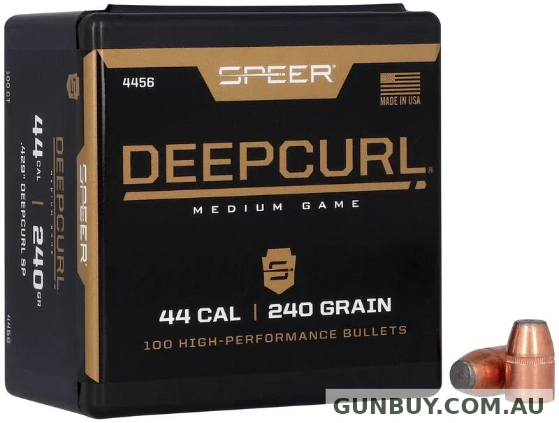 Speer Deep Curl Handgun Hunting .429 240 Grain 100pk