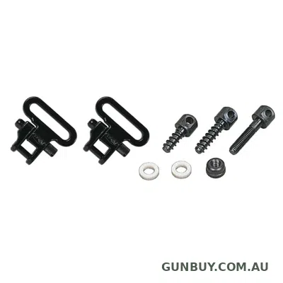 Allen Swivel Sling Set F/Bolt Actn Rifles Black