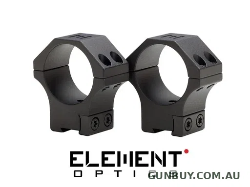 Element Optics XT Mounts 30mm, Med., Dovetail