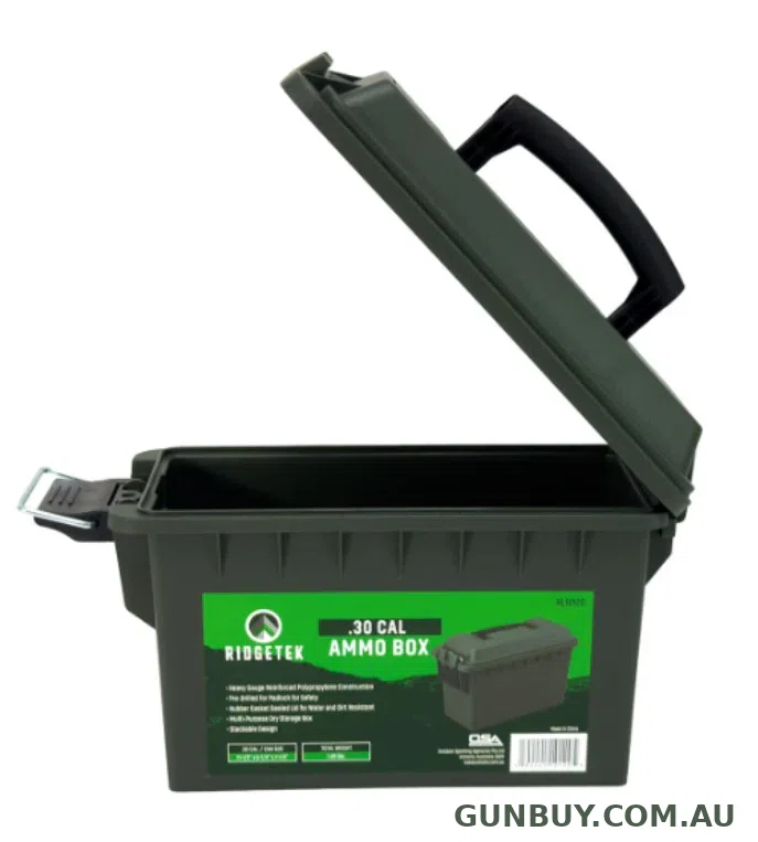 Ridgetek .30Cal Ammo Box OD Green